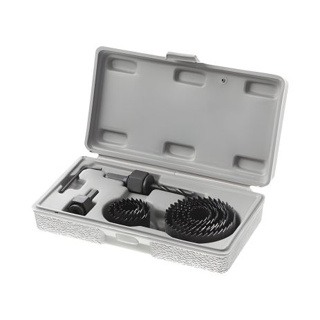 Набір корончатих свердел по дереву, 11 шт., 19-64 мм INTERTOOL BT-0023