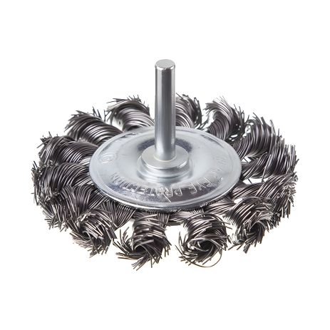 Кільцева щітка INTERTOOL BT-8075, 75 мм, 4500 об/хв для дрилі Кільцева щітка INTERTOOL BT-8075, 75 мм, 4500 об/хв для дрилі