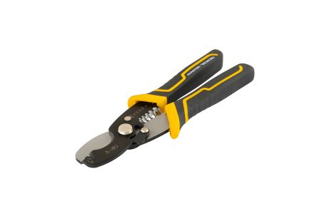 Кабелеріз зі знімачем ізоляції 10.5 мм, 1.3–8.0 мм², MASTERTOOL Mn65 75-2275