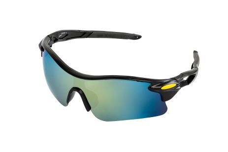 Окуляри відкриті SPORTLINE GOLD MIRROR, панорамна лінза, напівоправа, протиковзкі дужки, MASTERTOOL 82-0012, спортивний стиль Окуляри відкриті SPORTLINE GOLD MIRROR, панорамна лінза, напівоправа, протиковзкі дужки, MASTERTOOL 82-0012, спортивний стиль