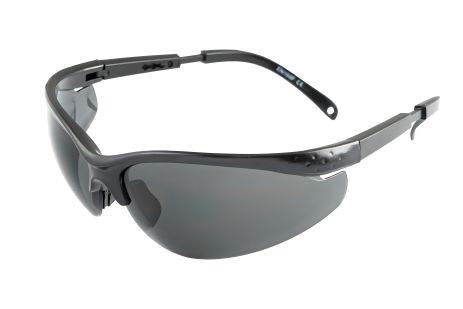Захисні окуляри відкриті SPORTLINE GREY з покриттям ANTI-SCRATCH і регульованими дужками MASTERTOOL 82-0001