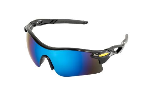 SPORTLINE BLUE MIRROR открытые очки панорамная линза противоскользящие дужки MASTERTOOL 82-0011 SPORTLINE BLUE MIRROR открытые очки панорамная линза противоскользящие дужки MASTERTOOL 82-0011