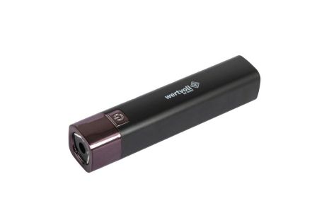 Фонарь 3 режима LED Li-ion 1200 mAh/t 7000 K/80 lum powerbank ABS 122х25 мм BLACK MASTERTOOL RX-8002