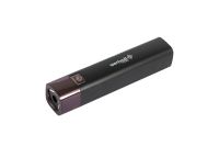 LED фонарь 3 режима Li-ion 1200 mAh/t 7000 K/80 lum powerbank ABS 122х25 мм BLACK MASTERTOOL RX-8002