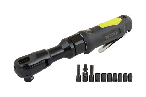 Пневматический гайковерт 1/2" 69 Нм с насадками MASTERTOOL PN-2032 Пневматический гайковерт 1/2" 69 Нм с насадками MASTERTOOL PN-2032