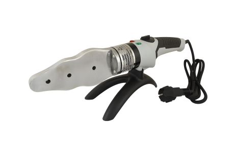 Паяльник для пластикових труб 20-63 мм 2450 Вт/220 V/50 Hz 0-300°С IP44 LED-індикація металевий кейс/аксесуари MASTERTOOL ППТ2450