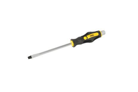 Ударна шліцева магнітна викрутка EXTERNAL HEX SL8х150 мм MASTERTOOL 49-6815