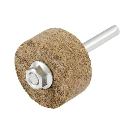 Полировальная насадка из жесткого войлока для дрели 25 мм Ø 50 мм, набор 6 шт MASTERTOOL 08-9250