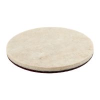 Полировочный круг на липучке из натурального войлока влагостойкий 6 мм Ø 100 мм набор 5 шт MASTERTOOL 08-9710 Полировочный круг на липучке из натурального войлока влагостойкий 6 мм Ø 100 мм набор 5 шт MASTERTOOL 08-9710