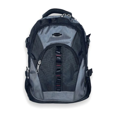 Міський рюкзак, 20 л, 2 відділення, фронтальні та бічні кишені, сірий