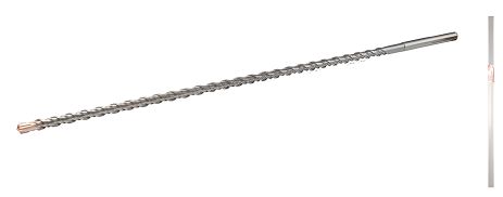Свердло для бетону SDS-MAX 18х800 мм, QUADRO S4, MASTERTOOL 4-18-800