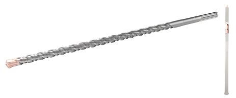 SDS-MAX сверло для бетона 22х600 мм QUADRO S4 MASTERTOOL 4-22-600