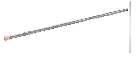 Свердло для бетону SDS-MAX, розмір 22х800 мм QUADRO S4, виробник MASTERTOOL 4-22-800