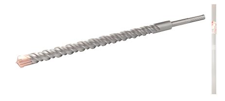 Свердло для бетону SDS-MAX 28х600 мм QUADRO S4 від MASTERTOOL 4-28-600 Свердло для бетону SDS-MAX 28х600 мм QUADRO S4 від MASTERTOOL 4-28-600