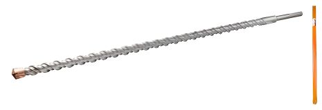 Сверло для бетона SDS-MAX 30х1000 мм QUADRO S4, MASTERTOOL (4-30-100)