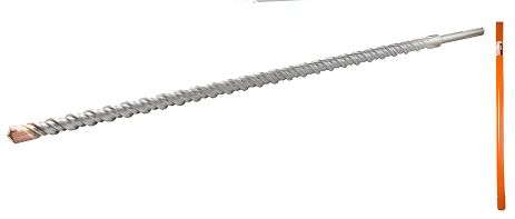 SDS-MAX сверло для бетона 32х1000 мм QUADRO S4 MASTERTOOL 4-32-100