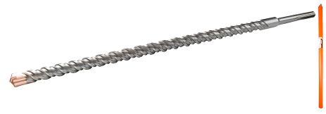 Beton свердло SDS-MAX 32х800 мм QUADRO S4 MASTERTOOL 4-32-800
