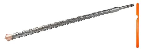 Свердло для бетону SDS-MAX 36х800 мм QUADRO S4 MASTERTOOL (4-36-800)