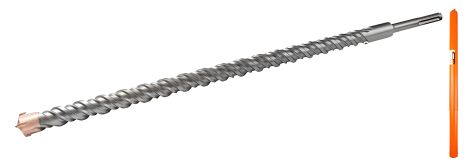 Свердло для бетону SDS-MAX 36х800 мм QUADRO S4 MASTERTOOL (4-36-800)
