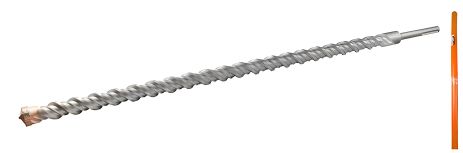 Бурове свердло по бетону SDS-MAX 38х1000 мм QUADRO S4 MASTERTOOL 4-38-100