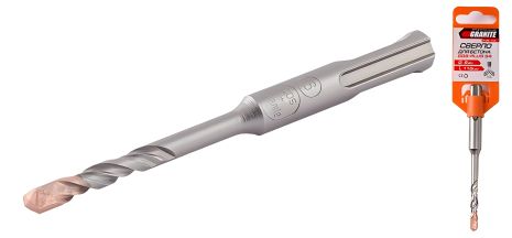 Свердло для бетону SDS-PLUS S4, 6х110 мм, MASTERTOOL (0-06-110)