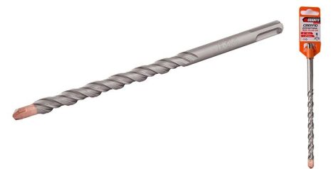 Свердло SDS-PLUS S4 для бетону 12х210 мм MASTERTOOL 0-12-210