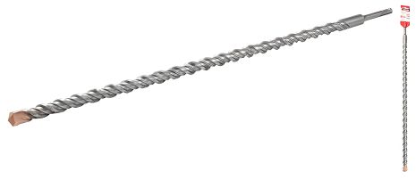 Довге свердло для бетону SDS-PLUS S4 20×600 мм MASTERTOOL (0-20-600)