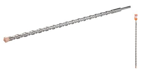 Свердло SDS-PLUS для бетону S4 22х600 мм MASTERTOOL 0-22-600