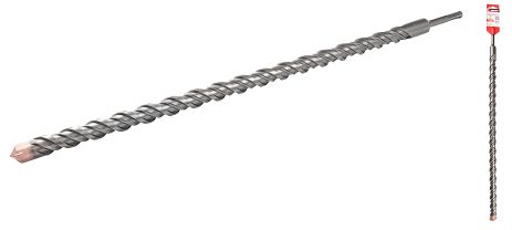 Сверло для бетона SDS-PLUS S4 24х600 мм MASTERTOOL 0-24-600 Сверло для бетона SDS-PLUS S4 24х600 мм MASTERTOOL 0-24-600