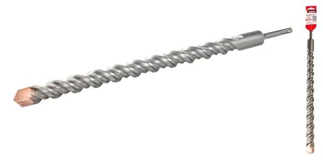 Бур для бетону SDS-PLUS S4, 28х460 мм, MASTERTOOL 0-28-460