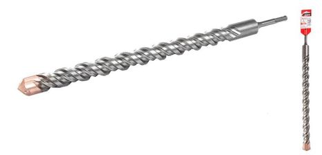 SDS-PLUS S4 сверло для бетона 30х460 мм MASTERTOOL 0-30-460