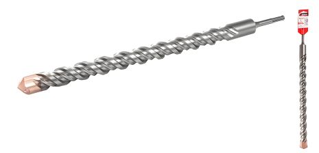 Сверло по бетону SDS-PLUS S4 30×460 мм MASTERTOOL 0-30-460