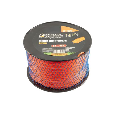 Леска для триммера ЗВЕЗДА 3,00 мм 164 м катушка MASTERTOOL 19-1830