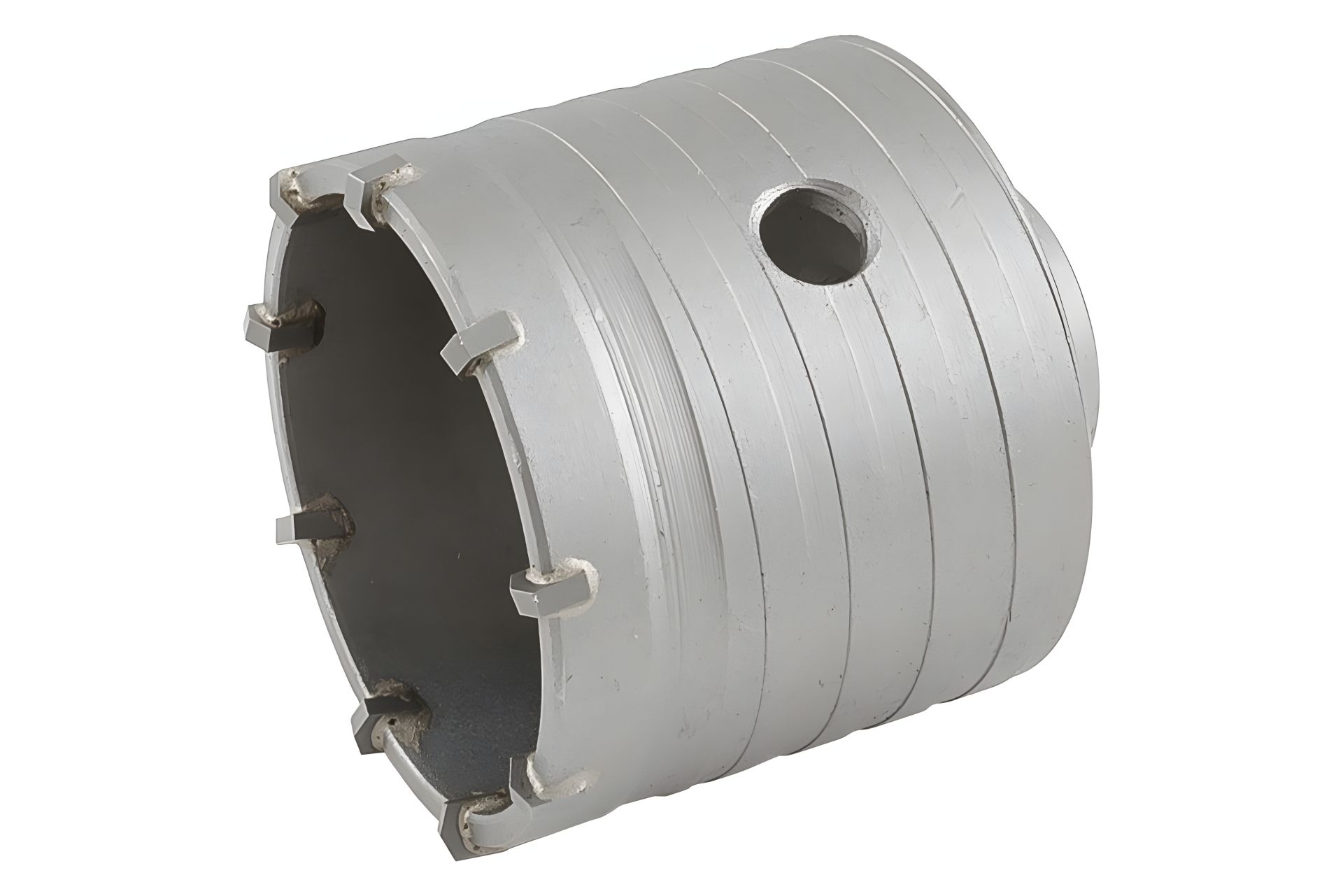 Корончасте свердло для бетону 70 мм 8 зубців MASTERTOOL 2-08-070 Корончасте свердло для бетону 70 мм 8 зубців MASTERTOOL 2-08-070