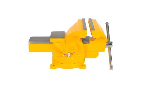 Поворотные слесарные тиски с наковальней 150 мм MASTERTOOL 07-0215