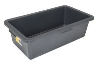 Таз пластиковий будівельний 40 л, прямокутний MASTERTOOL 92-3245