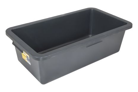 Таз пластиковий будівельний 40 л, прямокутний MASTERTOOL 92-3245