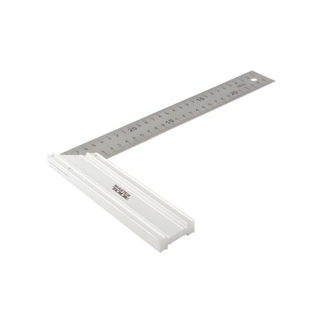 Кутник 300 мм з нержавіючої сталі ручка Al будівельний MASTERTOOL 30-1300 Кутник 300 мм з нержавіючої сталі ручка Al будівельний MASTERTOOL 30-1300