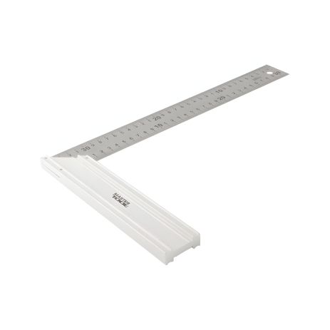 Будівельний Кутник з нержавіючої сталі 350 мм ручка Al MASTERTOOL 30-1350 Будівельний Кутник з нержавіючої сталі 350 мм ручка Al MASTERTOOL 30-1350