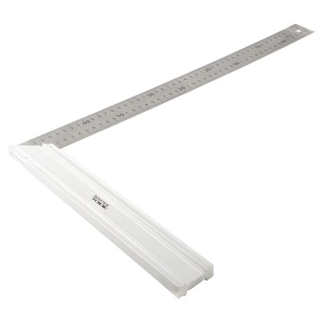 Будівельний кутник з нержавіючої сталі 500 мм з ручкою Al, MASTERTOOL 30-1500 Будівельний кутник з нержавіючої сталі 500 мм з ручкою Al, MASTERTOOL 30-1500