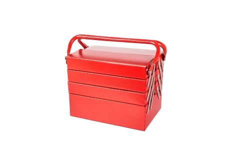 Ящик металевий для інструментів 330 мм 4 яруси/7 відділень MASTERTOOL 79-3307