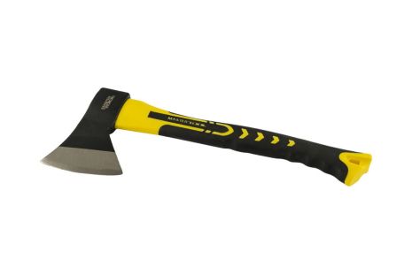 Сокира 600 г HRC 50 рукоятка фібергласова 390 мм MASTERTOOL 05-0201 Сокира 600 г HRC 50 рукоятка фібергласова 390 мм MASTERTOOL 05-0201