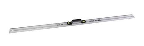 MASTERTOOL 39-5120 будівельна алюмінієва лінійка 120 см з ручкою 2 капсули MASTERTOOL 39-5120 будівельна алюмінієва лінійка 120 см з ручкою 2 капсули