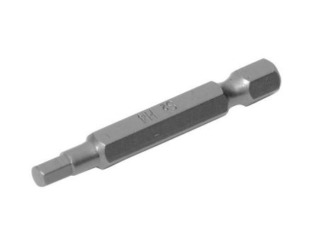 Насадка отверточная HEX4 50 мм 1/4" S2 набор 10 шт MASTERTOOL 10-04-501