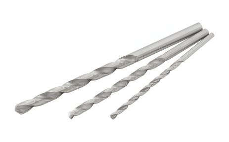 Свердло для металу WHITE HSS 2.5х95 мм DIN 340 MASTERTOOL 6-01-025