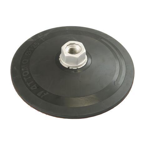 Шліфувальна платформа з липучкою Velcro Ø 125 мм 1 мм М14 MASTERTOOL 08-6003