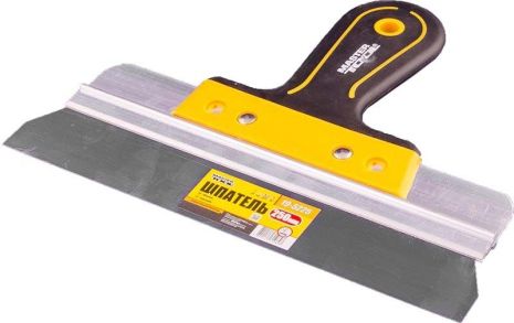 Шпатель AL-PROFI 250х35 мм з TPR ручкою MASTERTOOL 19-5225
