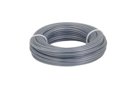 Квадратна армована лісочка для тримера, 2,40 мм, 15 м, MASTERTOOL 19-1324