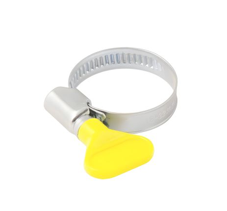 Червячный хомут German type "Бабочка" W1 DIN 3017 9.0 мм Ø 12-20 мм 25 шт от MASTERTOOL 20-1993