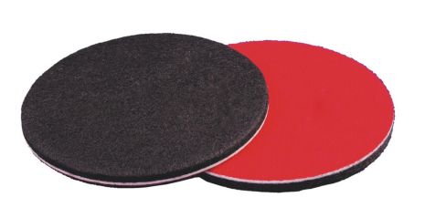 Коло полірувальне на липучці із синтетичної повсті вологостійке 6 мм Ø 125 мм MASTERTOOL 08-6812 Коло полірувальне на липучці із синтетичної повсті вологостійке 6 мм Ø 125 мм MASTERTOOL 08-6812